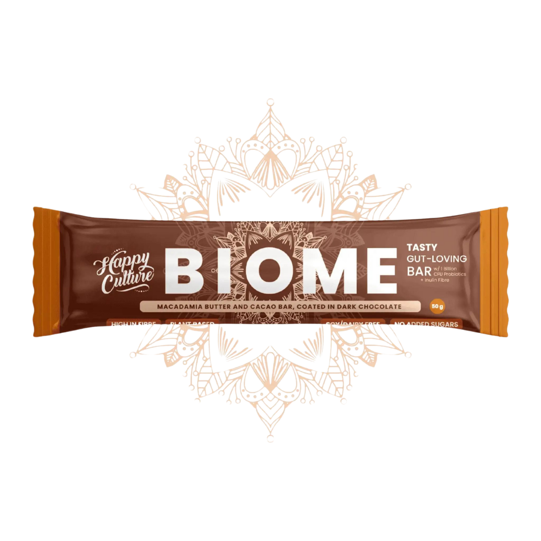 BIOME BARS 50g - Macadamia Butter and Cocoa
