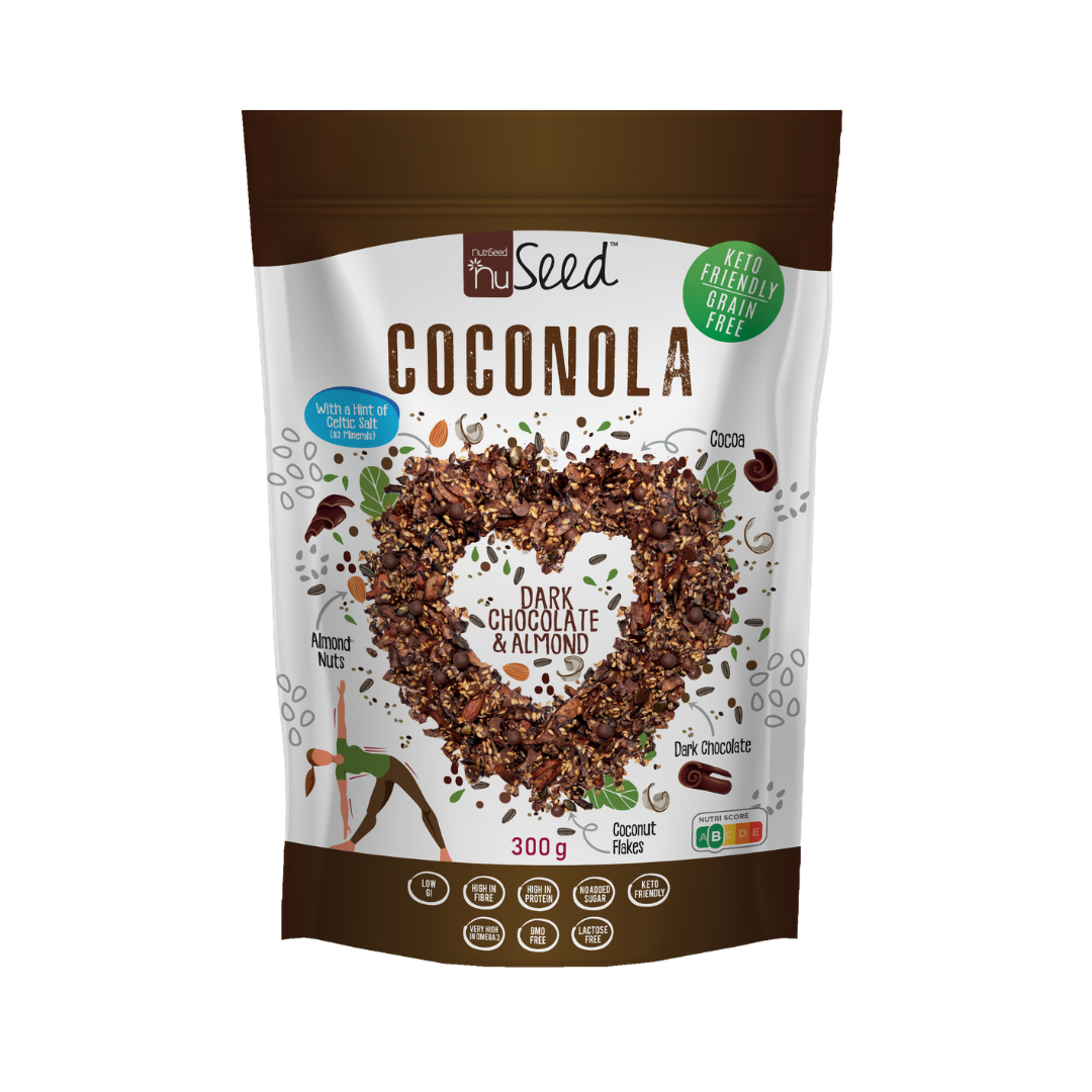 COCONOLA -Dark Chocolate & Almond 300g