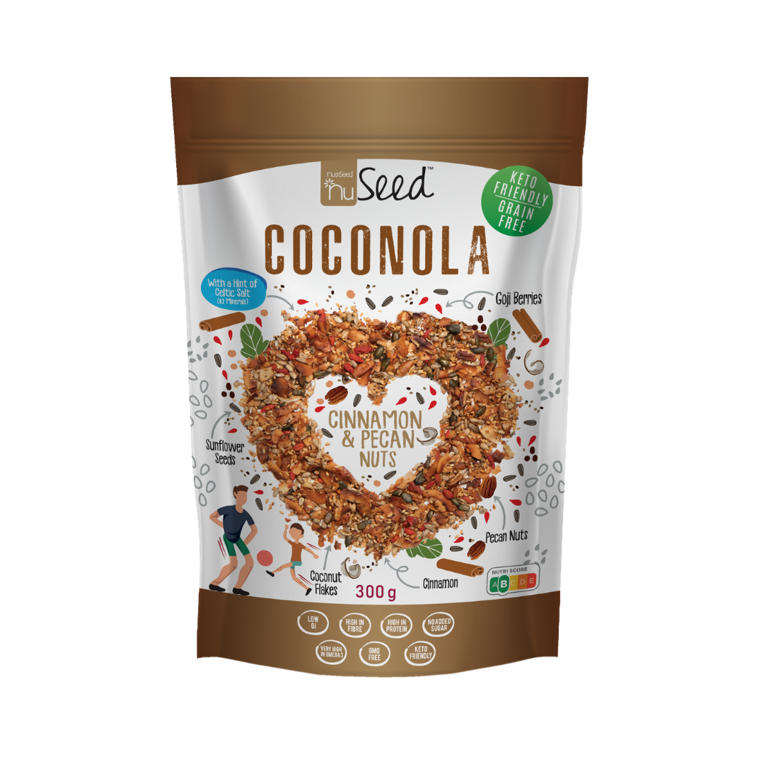 COCONOLA -Cinnamon & Pecan Nuts 300g