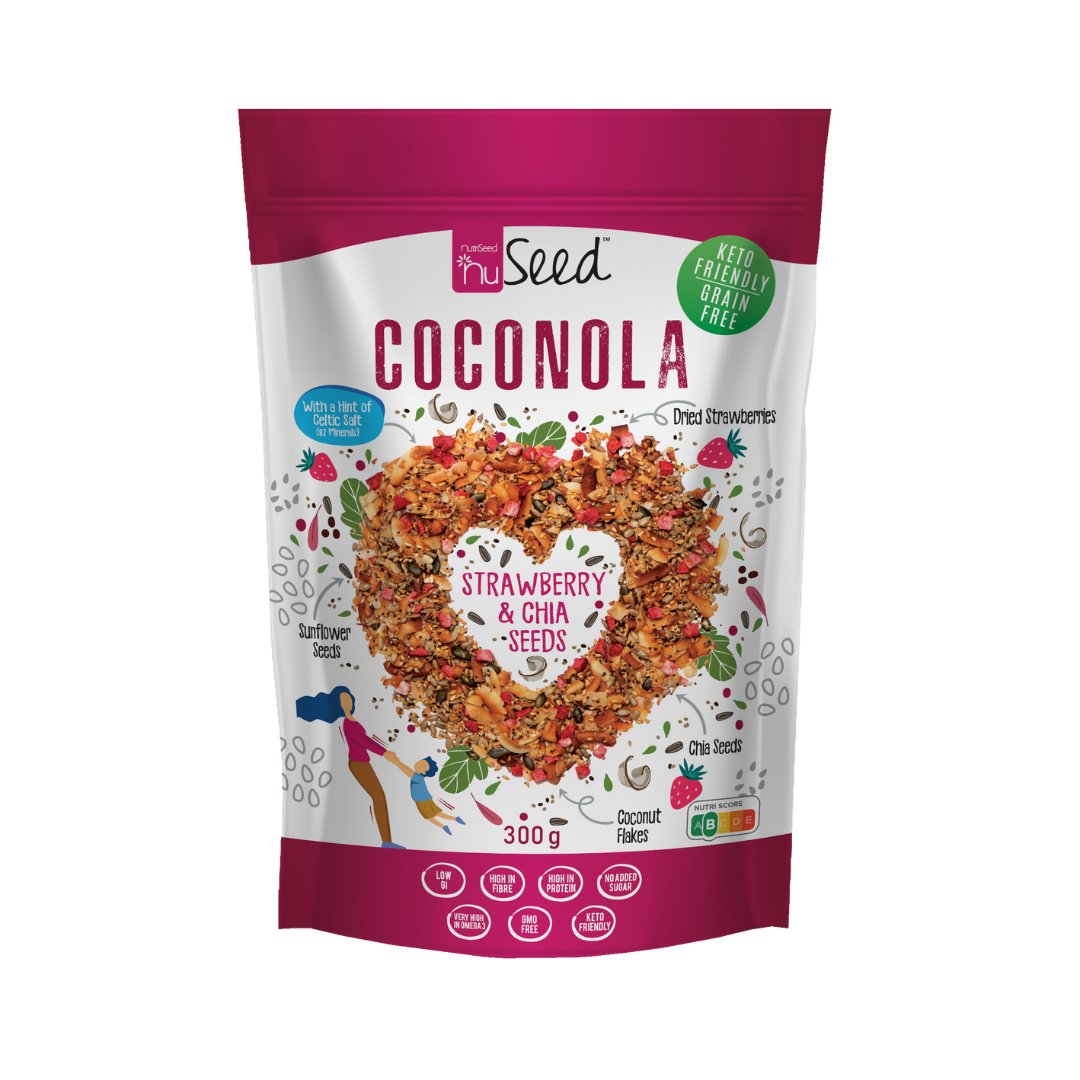 COCONOLA - Strawberry & Chia 300g