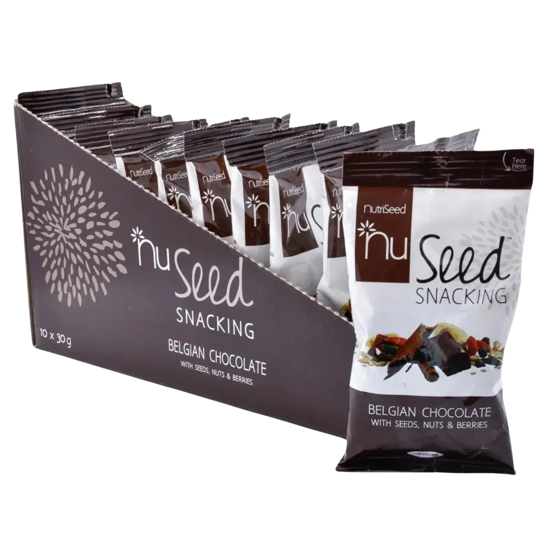 NuSeed Belgian Dark Chocolate - Dispenser Pack