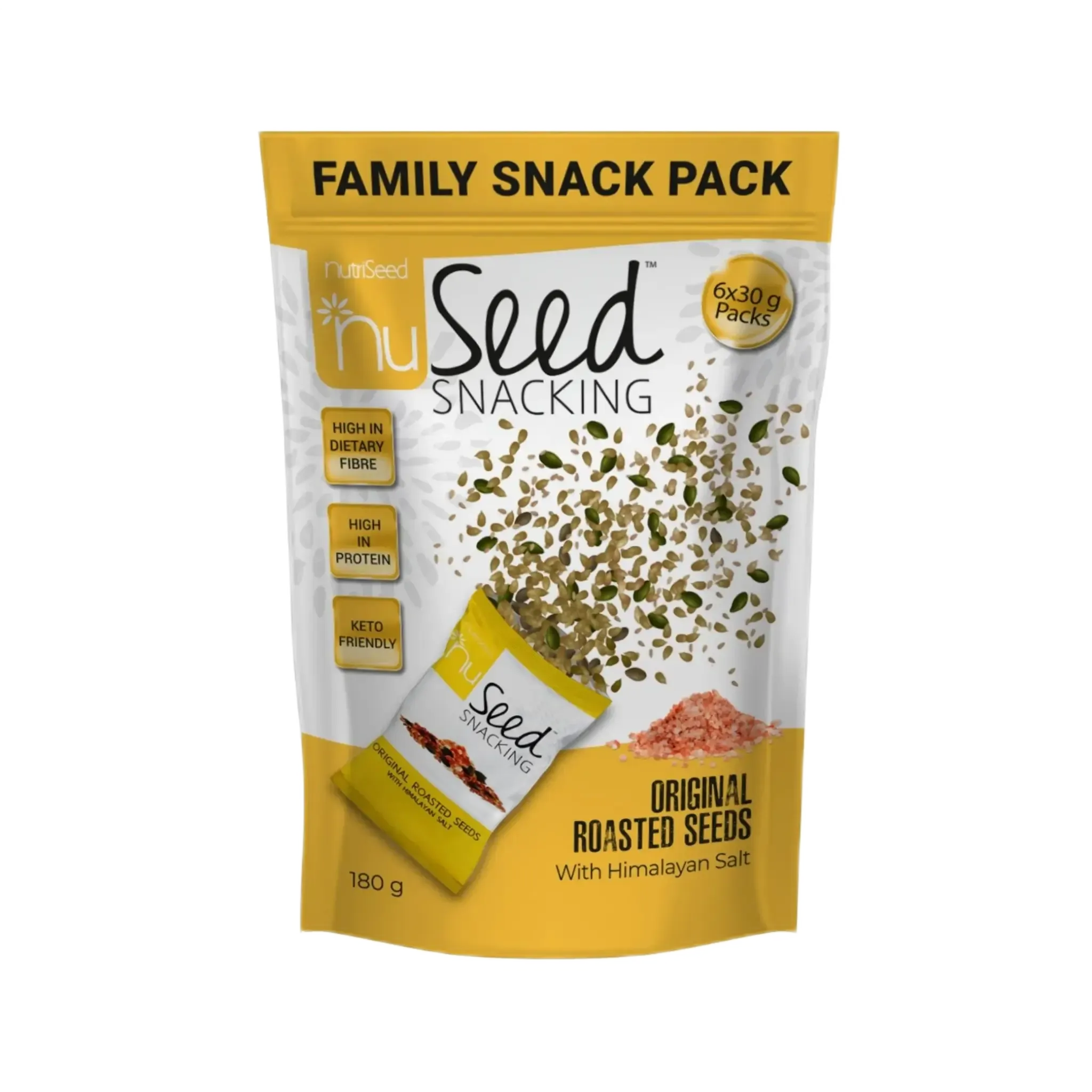 NuSeed Original Roasted Seeds - Family Pack