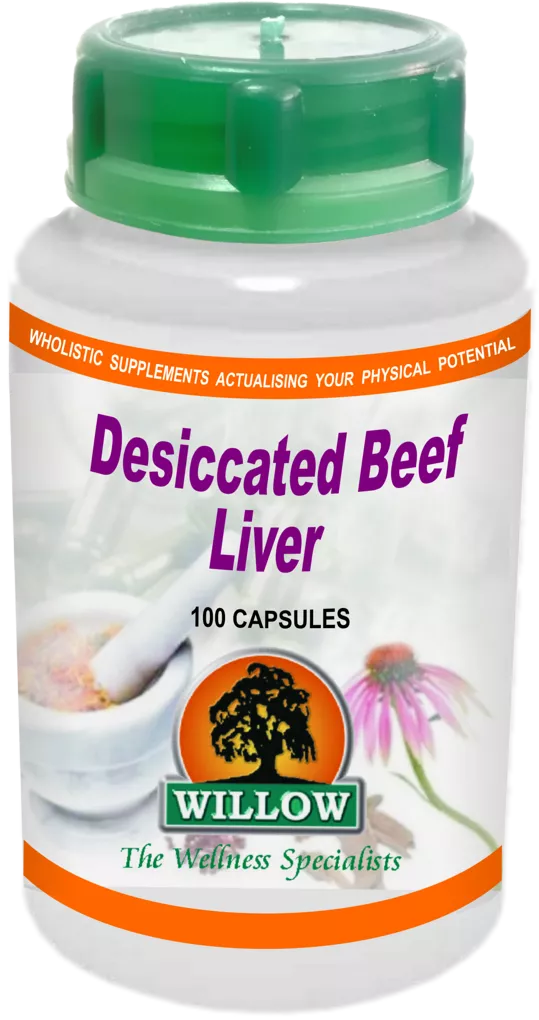 Willow Wellness - Dessicated Beef Liver 100 Caps