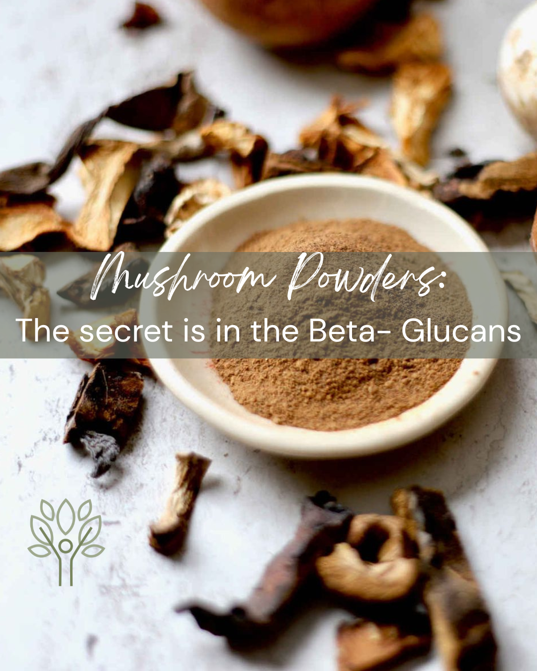 Mushroom Powders : The secret is in the Beta- Glucans