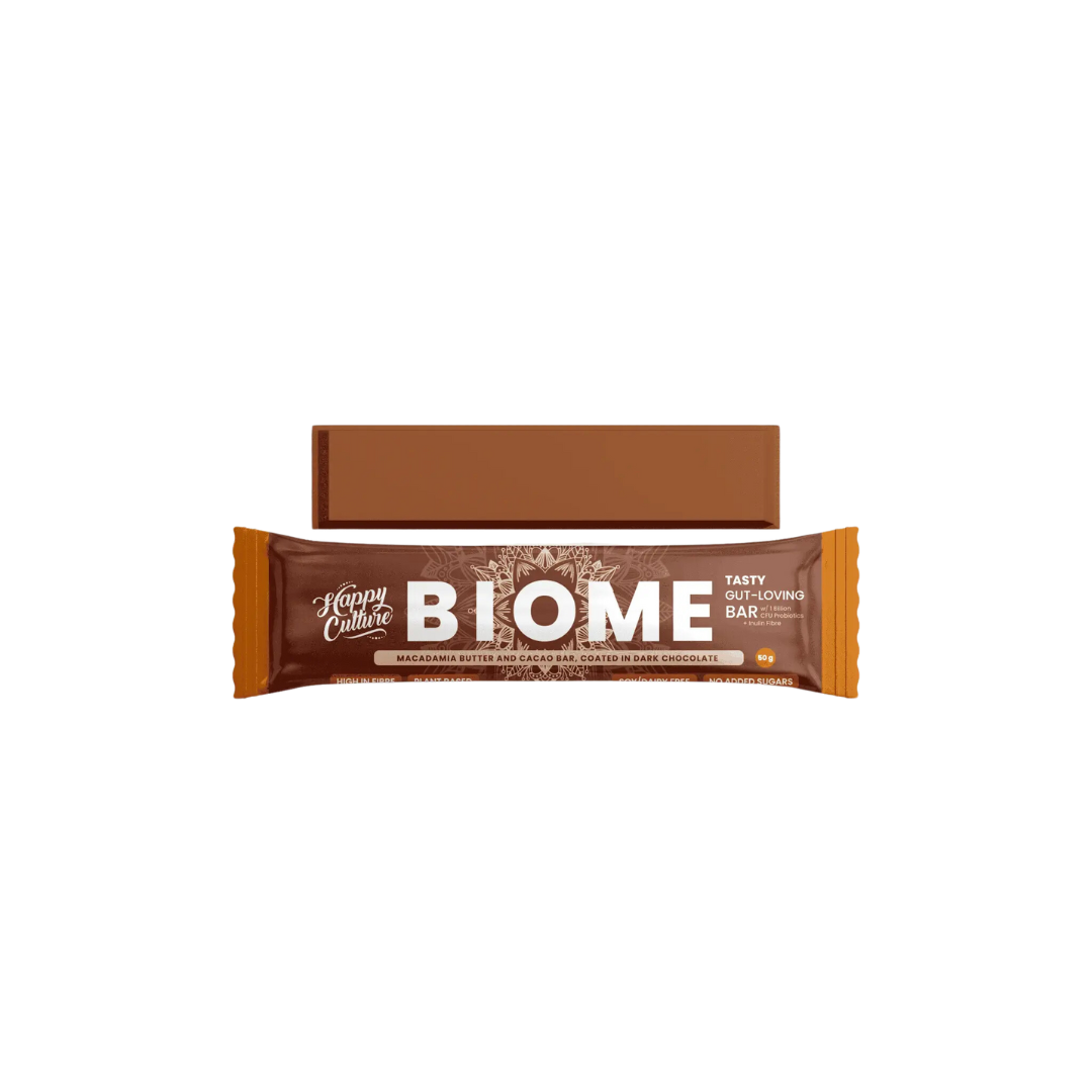 BIOME BARS 50g - Macadamia Butter and Cocoa