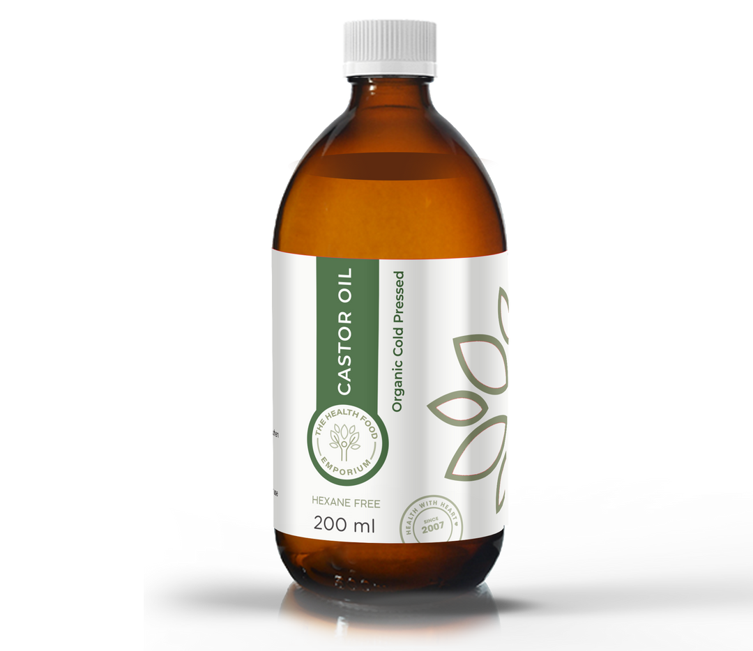 Castor Oil 200ml | Organic Cold Pressed