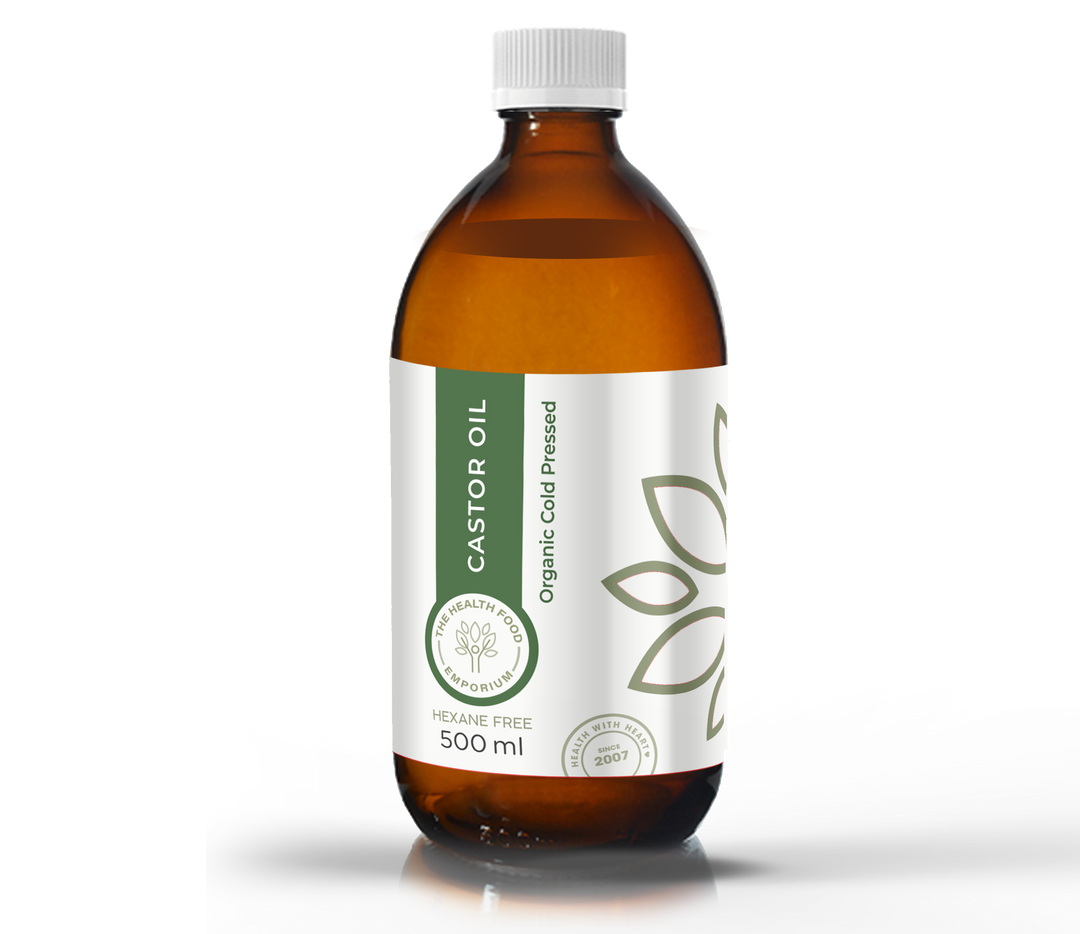 Castor Oil 500ml | Organic Cold Pressed