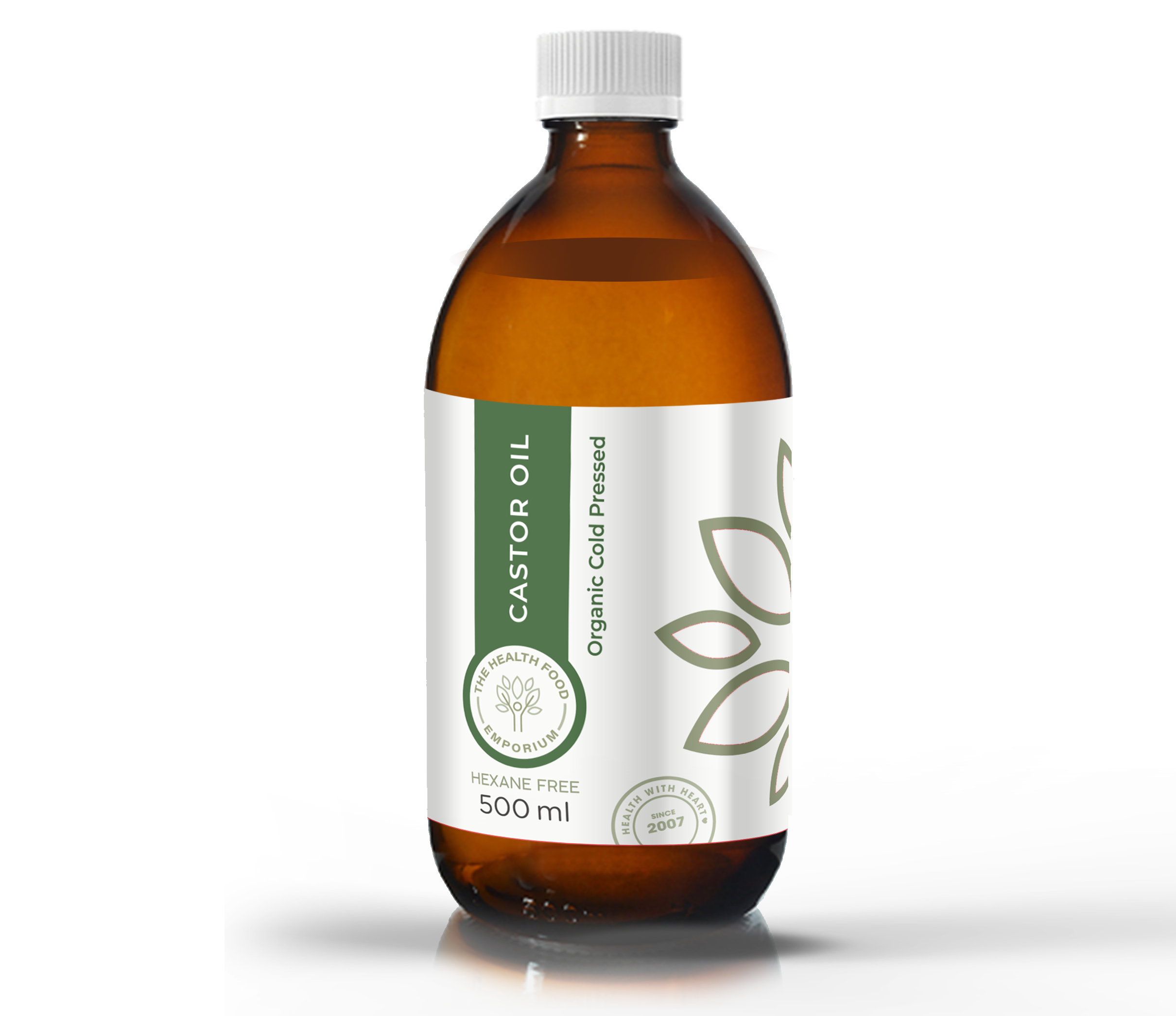 Castor Oil 500ml | Organic Cold Pressed