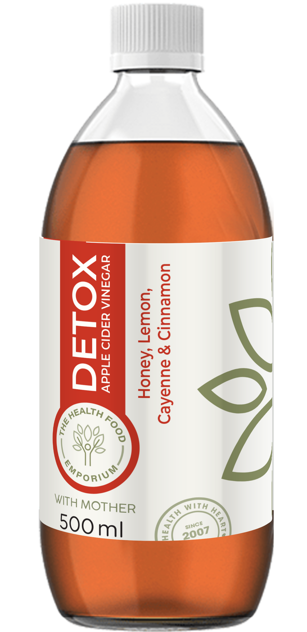 Detox Tonic Cayenne and Cinnamon 500ml