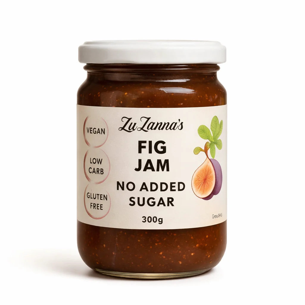 Green Fig Jam 338g (sugar free)