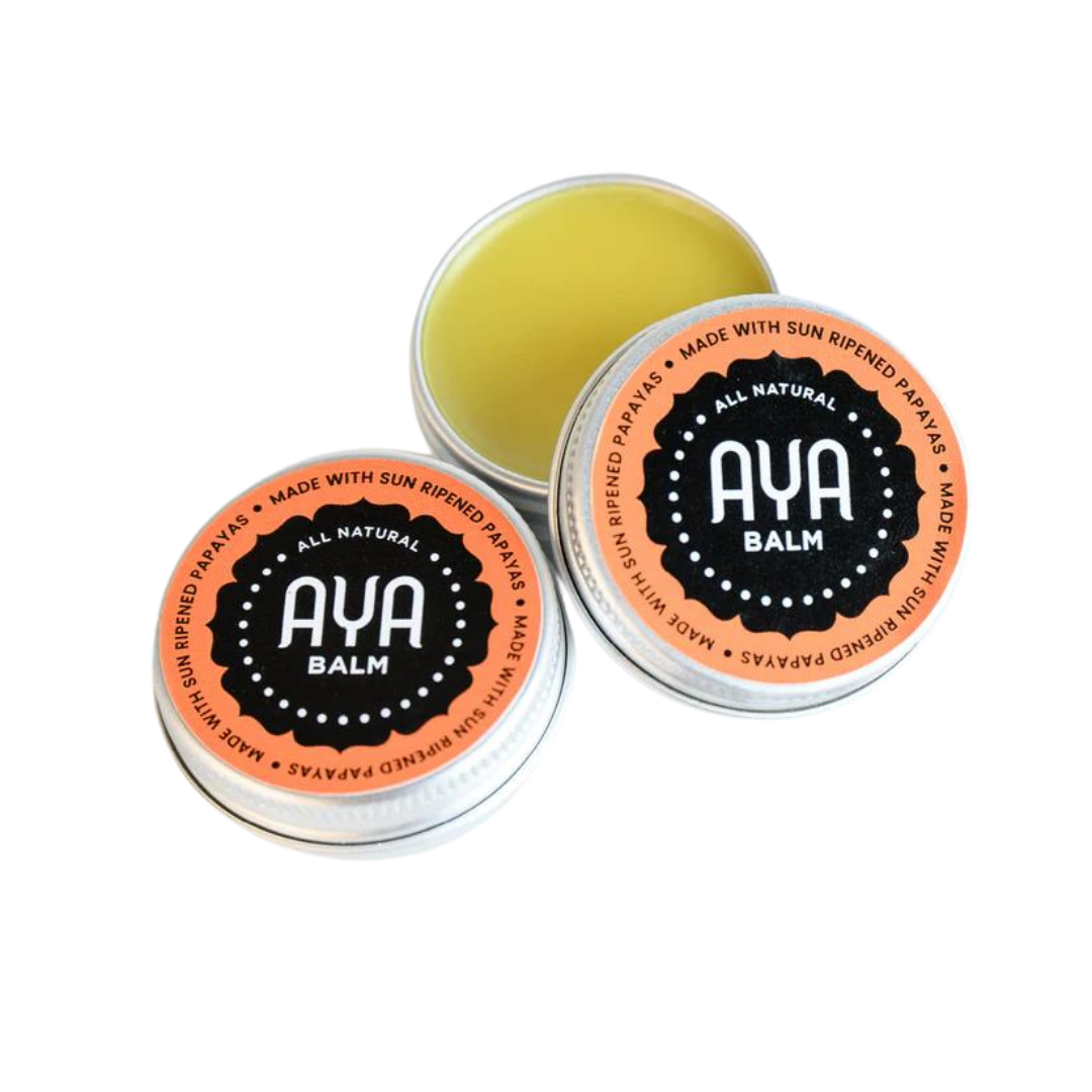 Aya Balm 15g round lip balm tin