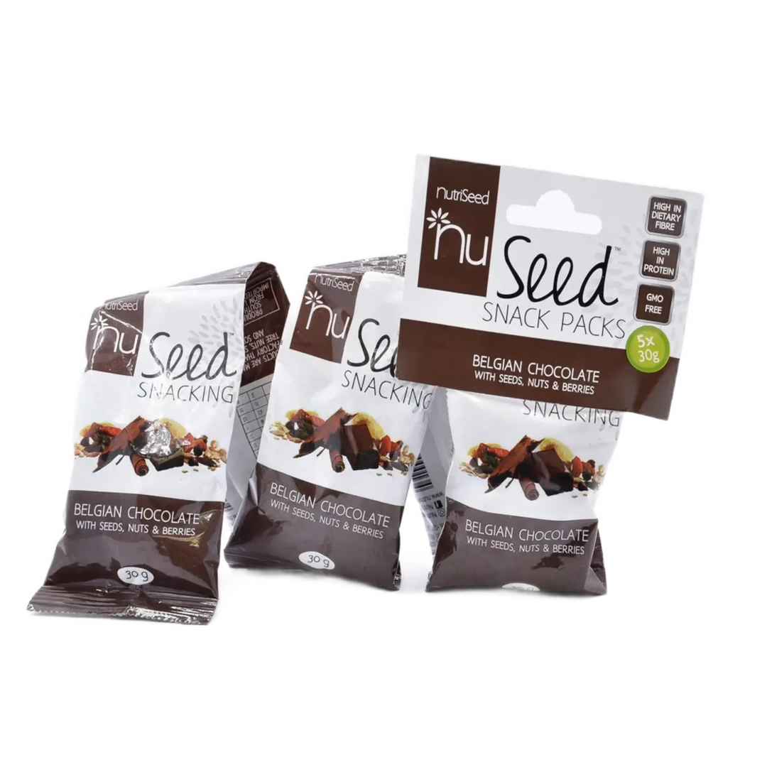 NuSeed Belgian Dark Chocolate - Strip Pack