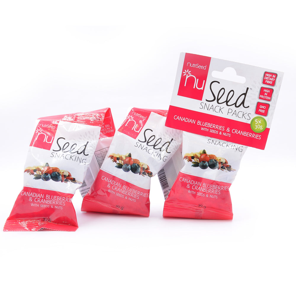 NuSeed Canadian Blueberry & Cranberry - Strip Pack