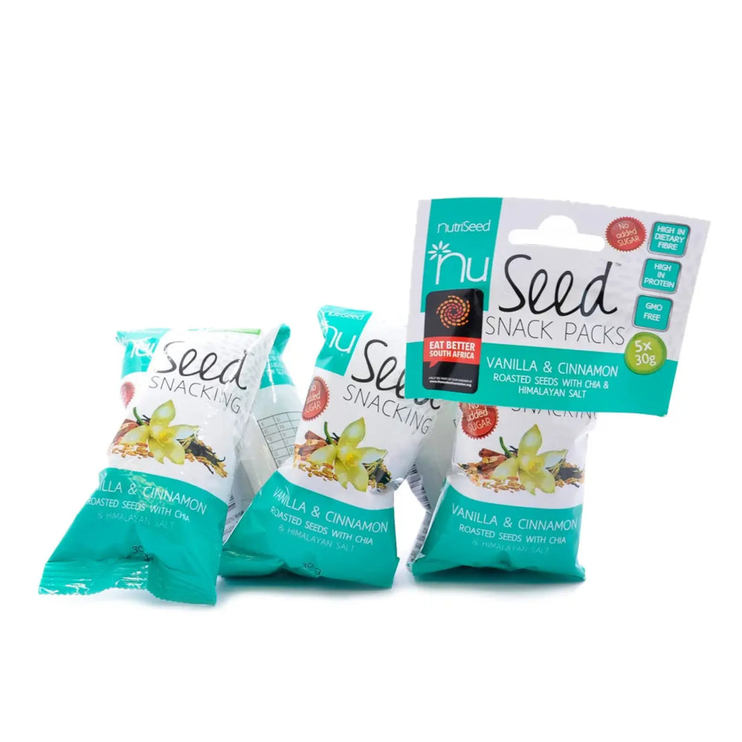NuSeed Vanilla & Chia Roasted Seeds - Strip Pack