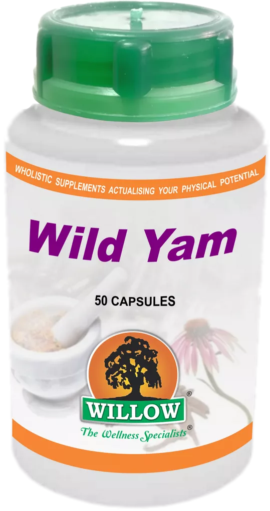 Willow Wellness - Wild Yam Capsules 50caps