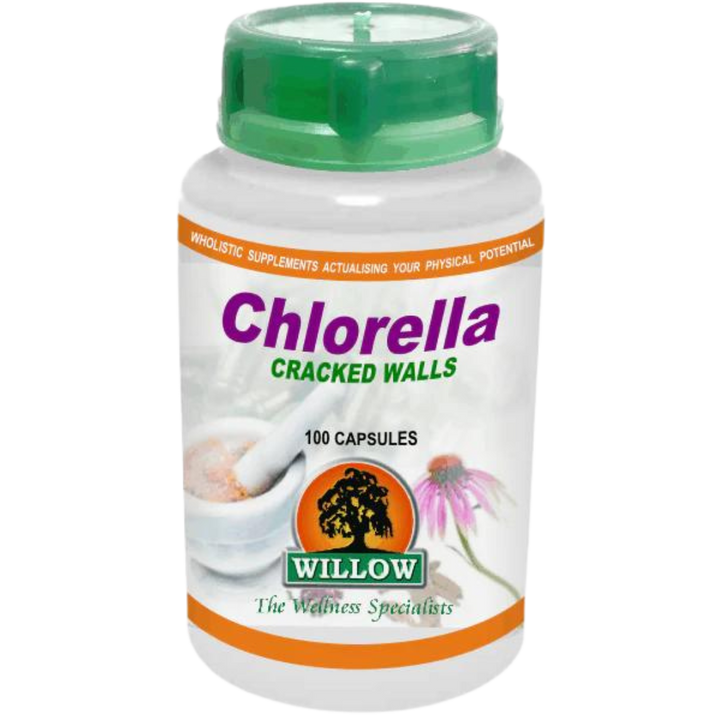 Willow Wellness - Chlorella 50% (100 caps)