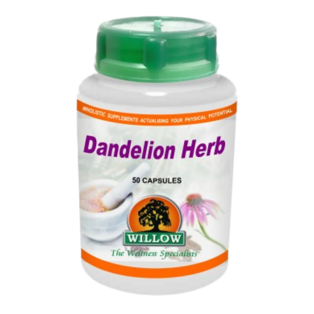 Willow Wellness - Dandelion Root  (50 caps)