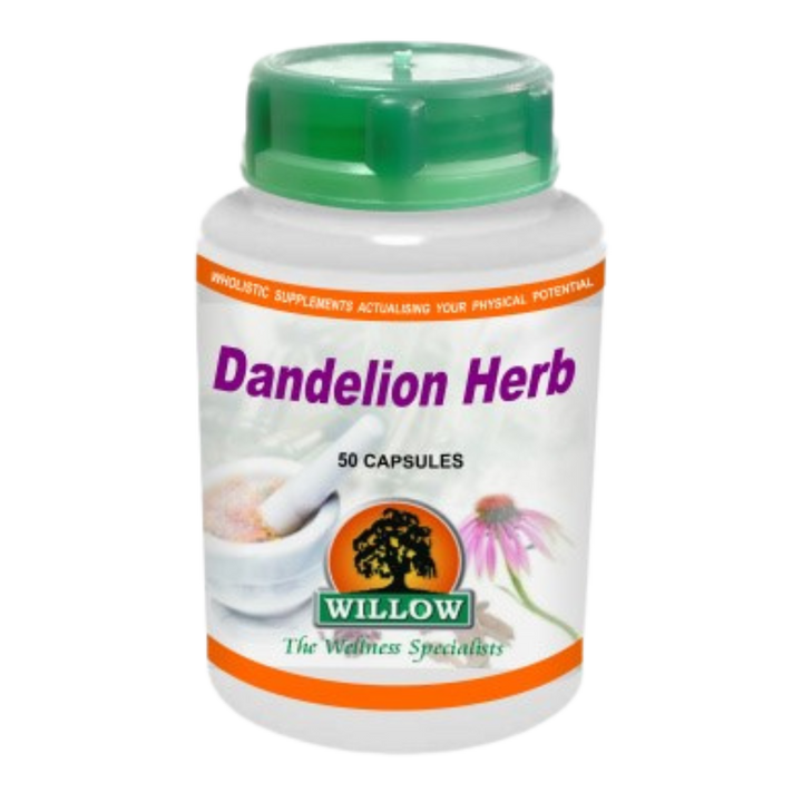 Willow Wellness - Dandelion Root  (50 caps)